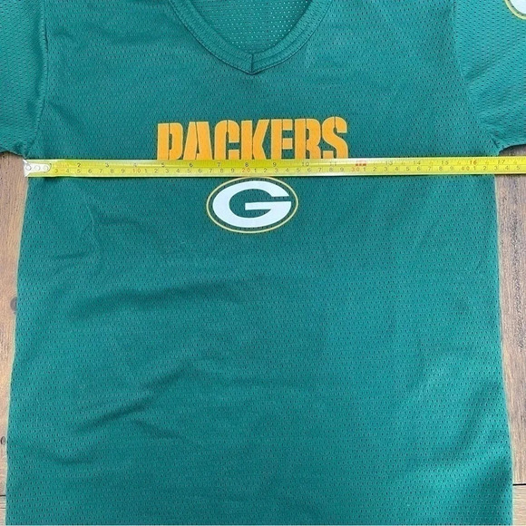 Green Bay Packers mesh jersey shirt. Youth M, Women’s S/M. - Picture 4 of 6